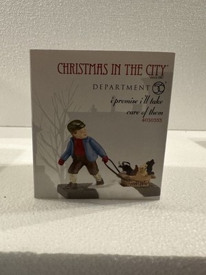 Department 56  I Promise I ll Take Care Of Them  Christmas In The City