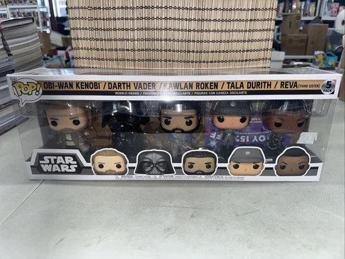 Funko Pop! Star Wars Obi-Wan Kenobi 5 Pack  Vinyl Figure Set