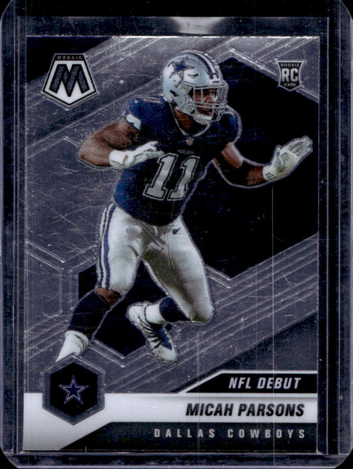 2021 Mosaic Micah Parsons RC Rookie #257 Cowboys