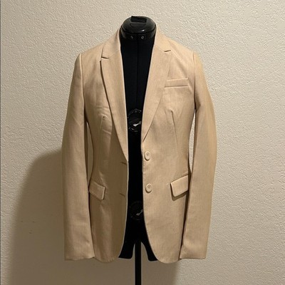 Stradivarius Men's Beige Blazer XS