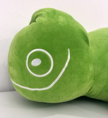 SUSE Geeko カメレオン型ぬいぐるみセット Suse THE BIG ONE! Linux Green Geeko Mascot Gecko Chameleon Lizard