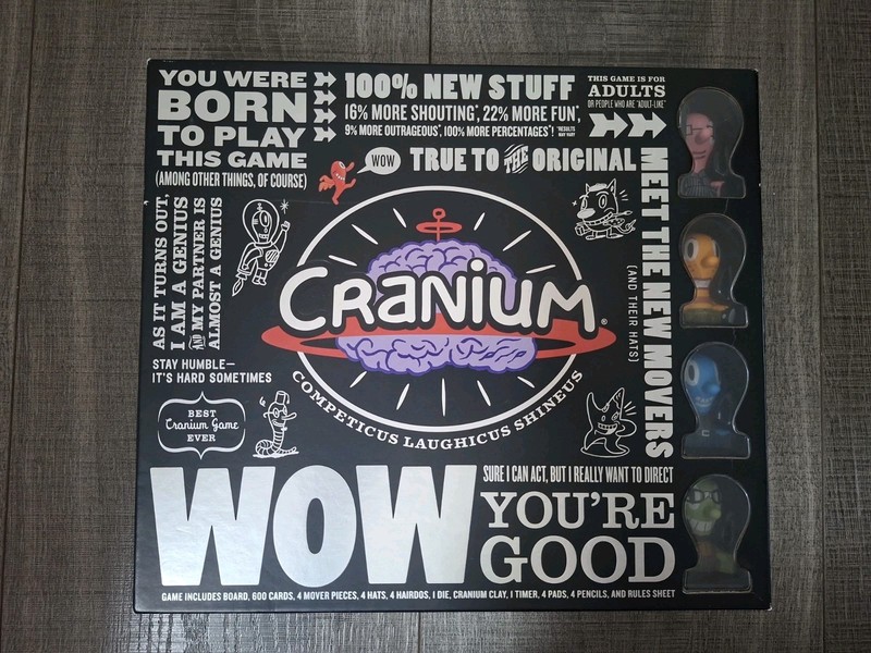 Cranium Wow You're Good Adult Board Game 2007 Brand New Made In USA Never Opened