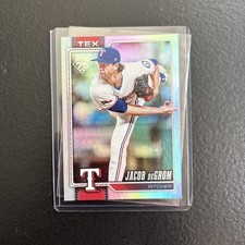 2026 Topps Series 1 - Jacob deGrom #99 Rainbow Foil Parallel