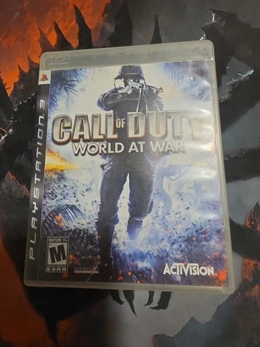 Call of Duty: World at War PS3 (Sony PlayStation 3, 2008) CIB Complete Tested