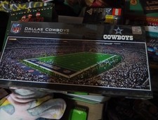 OFFICIAL NFL DALLAS COWBOYS Stadium Panoramic 1000 Pc Jigsaw Puzzle NEW SEALED