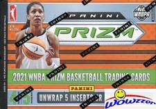 2021 Panini PRIZM WNBA Basketball EXCLUSIVE Factory Sealed Blaster Box!
