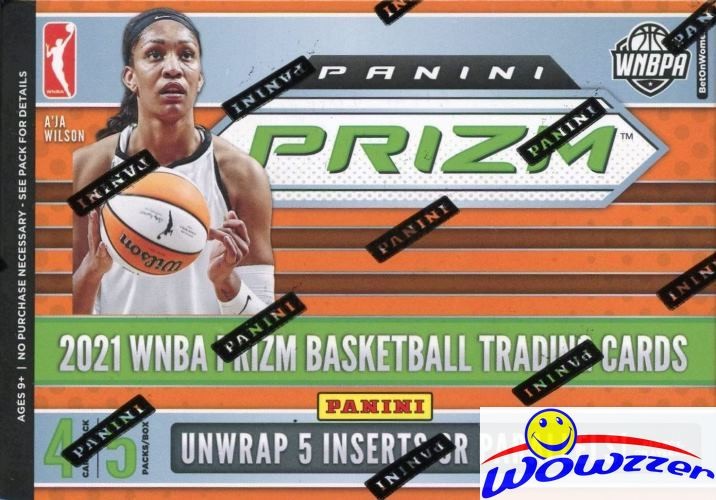 2021 Panini PRIZM WNBA Basketball EXCLUSIVE Factory Sealed Blaster Box!