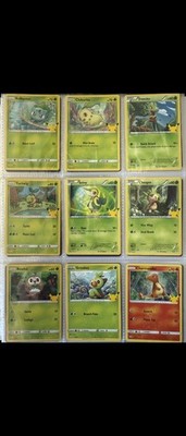 Pokémon TCG 25th Anniversary Card Lot 25 McDonald's 2021 