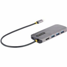 StarTech.com USB-C Multiport Adapter 4K 60Hz HDMI HDR10 100W PD GbE 3x USB 3.2
