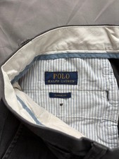 Polo Ralph Lauren Gray Chinos Old Clothes Vintage Vintage Men Limited Editon Rar