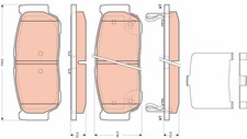 Kits de frein Ssangyong REXTON