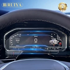 RUIYA Car Cluster LCD Screen Protector 2 Set Nano Film For 2025-2026 GMC Sierra