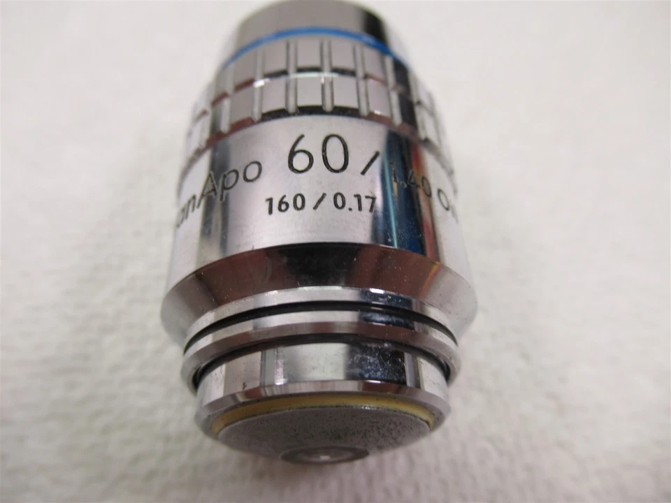 Nikon PlanApo 60x 1.40 Oil Microscope Objective Lens 160mm Apochromatic - Image 3 of 4