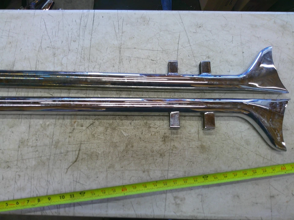 2000 - 2006 年哈雷戴维森公路王 Khrome werks 34 英寸鱼尾排气 — 第 3/4 张图片