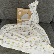 The Gro Company Woodland Animals Groswaddle (up to 14lbs/3 Months approx)
