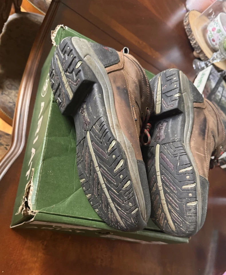 Ariat Terrain H2O Copper Lace Up Waterproof Hiking Boots - Womens Size 10B - Image 2 of 4