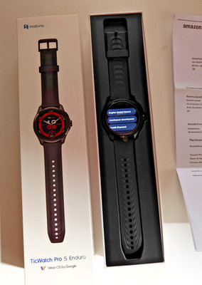 Mobvoi TicWatch Pro 5 Enduro -  Kaufdatum 05. August 2024 - Neuwertig