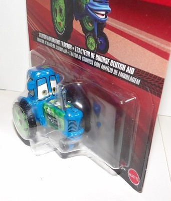 Disney Pixar Cars 3 ~ CLUTCH AID RACING TRACTOR ~ #121 Blue