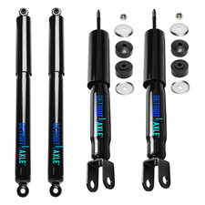 Detroit Axle 4WD Front Rear Shock Absorbers for Chevy Tahoe Silverado GMC