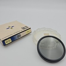 Hoya PL 55mm Polarizing Lens Filter Vtg Photo Gear Saturation Japan w. Case Box