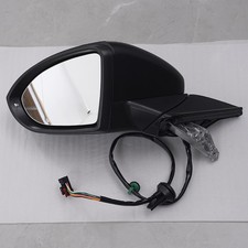 PASSENGER SIDE WING MIRROR ELECTRIC HEATED POWER FOLD FOR VW GOLF 7 MK7 2013-20