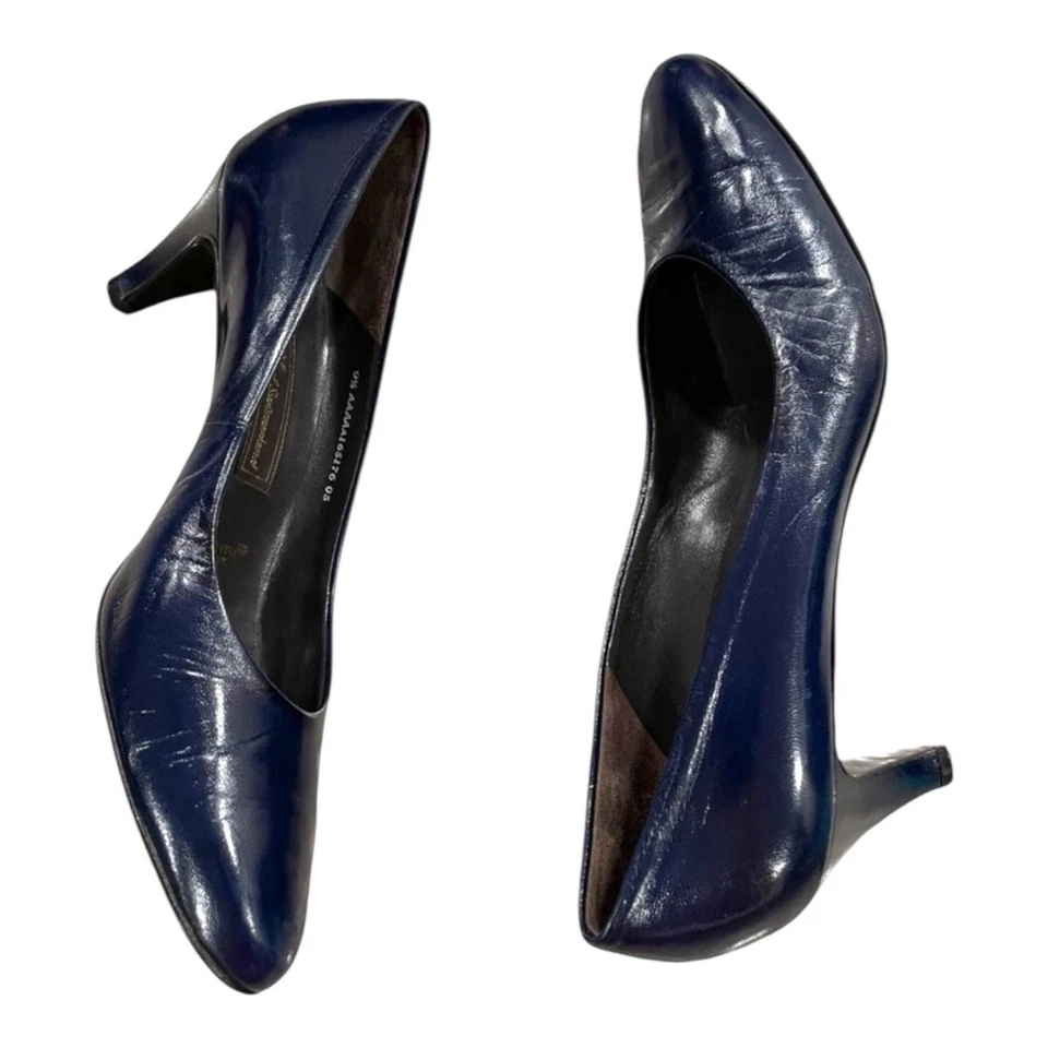 Zapatos de salón Bally of Switzerland para mujer 9,5 AAAA Vicky II de cuero S 6092 caña de ponte Foto 4 de 4