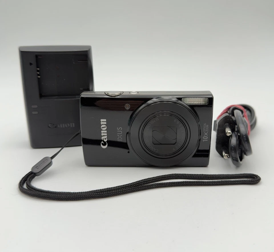 Canon IXUS 190 Digitalkamera 20 MP - Schwarz - Guter Zustand - Bild 2 von 4