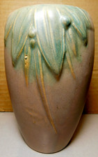 Nelson McCoy Pottery~Leaves & Berries Green & Brown Matte Vtg Art&Craft 6