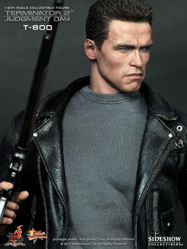 New Hot Toys MMS 117 T800 T 800 Terminator 2 Judgement Day Arnold