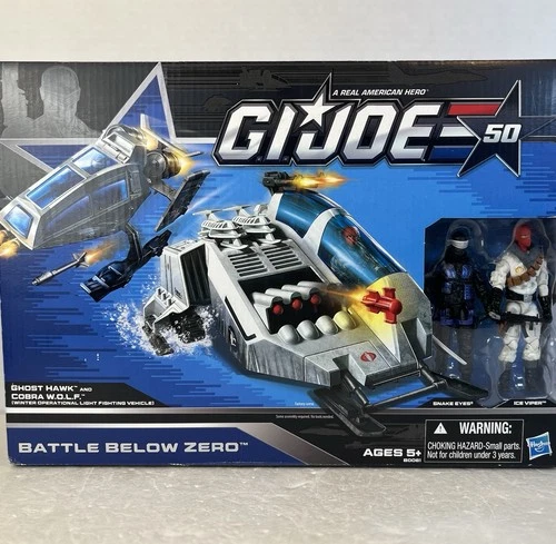 GI Joe 50th Anniversary Battle Below Zero Set SEALED