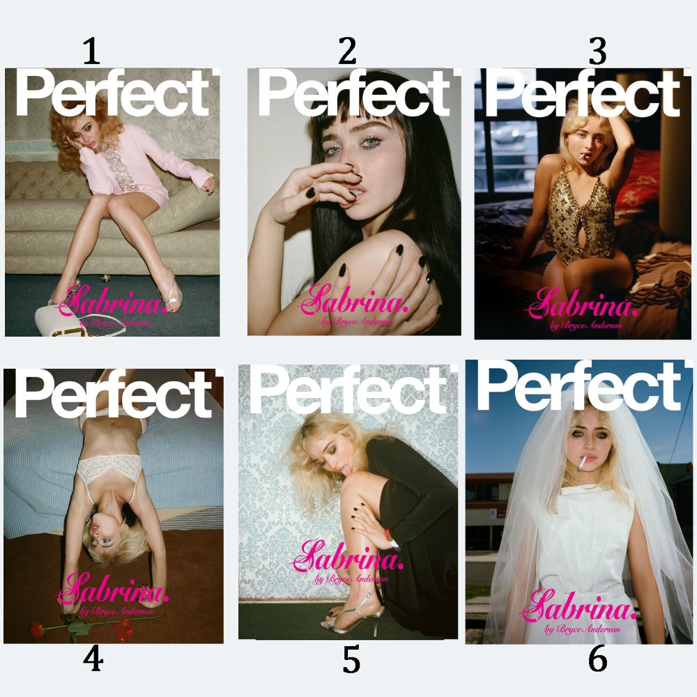 Sabrina Carpenter for Perfect Magazine Poster | eBay