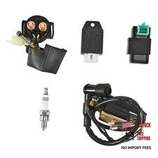 Trkimal Solenoid Relay Ignition Coil 5 Pin CDI Box Regulator Rectifier Spark
