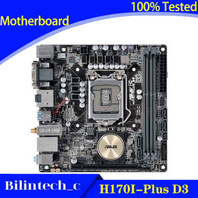 FOR ASUS H170I-Plus D3 Motherboard Supports 7300 7400 7700 32G DDR3 32G 1151PIN