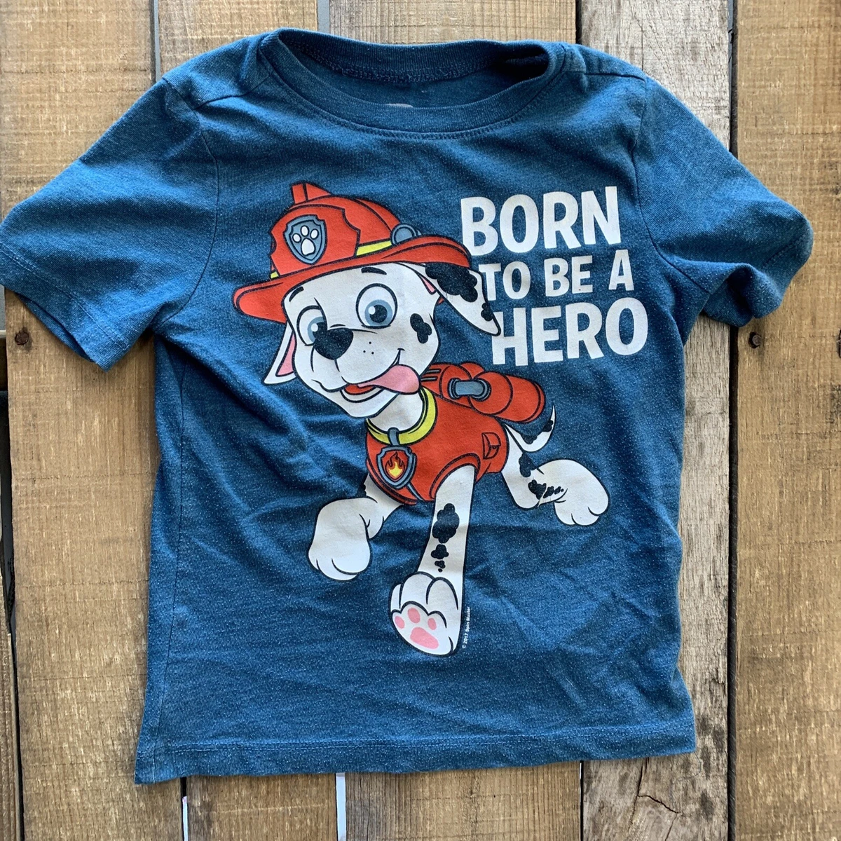 Born To Be A Hero Paw Patrol Old Navy Toddler T-Shirt Size 4T | eBay