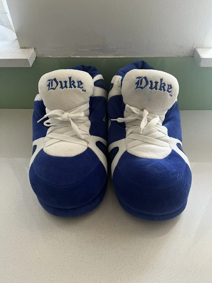 Duke University Comfy Feet Blue Devils Sneaker Unisex Slippers Size Large - Image 4 of 4