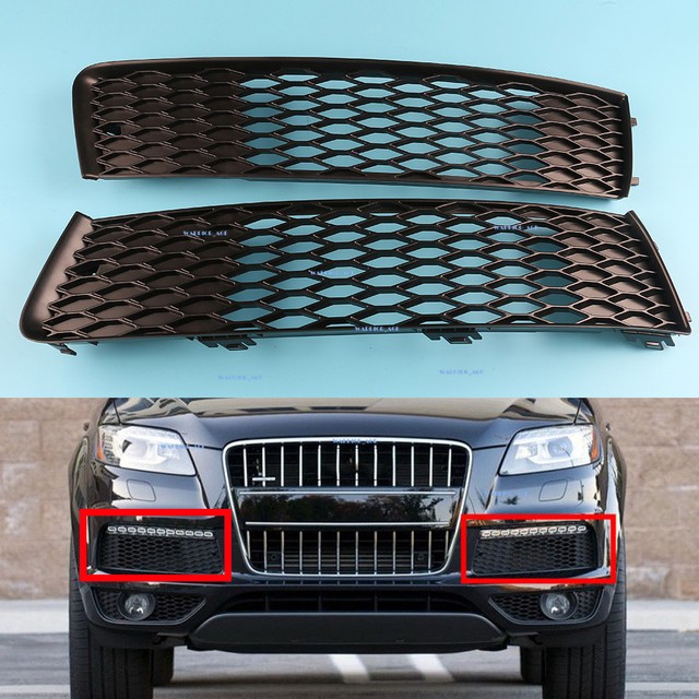 2Pcs new Front Bumper Outer Grille Left+Right fit AUDI Q7 SLine 4Door 1015 eBay