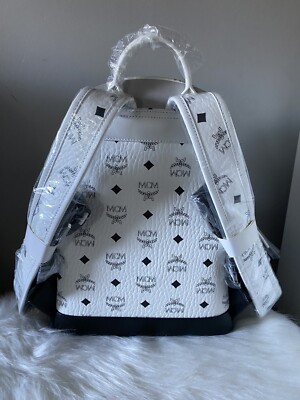 MCM Stark 32 Visetos Mixed Backpack | eBay display picture 2
