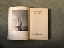 OUT OF POOLE by G Payne 1st edition 1951 Transatlantic Race 25+ illustrations 