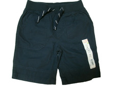 Jumping Beans Boys Shorts Navy Pull On Drawstring Size 5 New