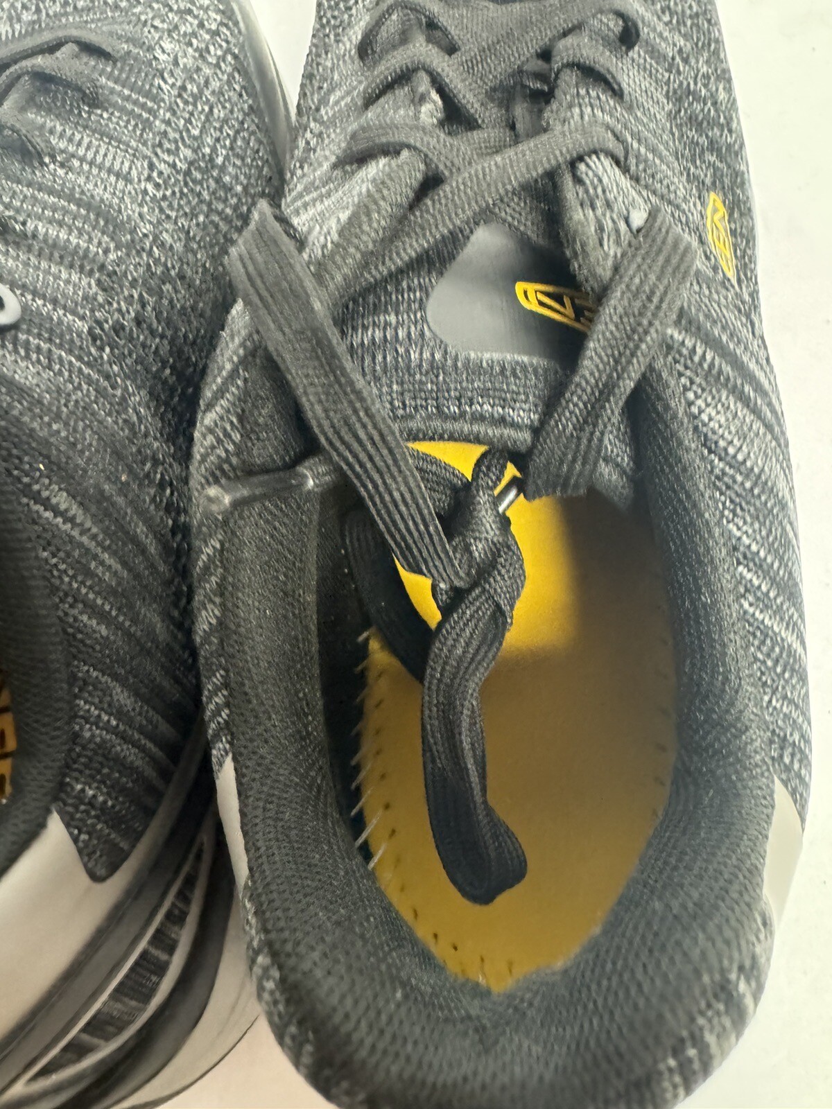 Sneaker da lavoro Keen uomo Sparta nere taglia 7 EE (senza solette)