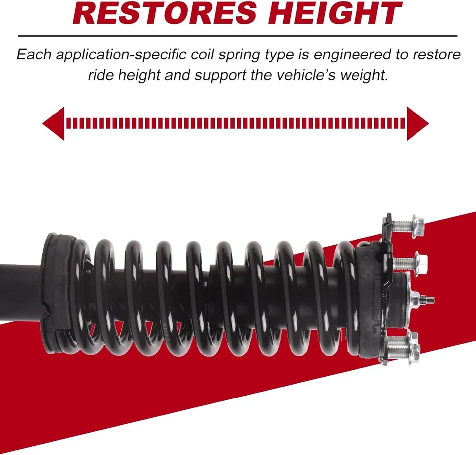 Front Complete Strut Assembly For 2007-2011 Dodge Nitro 2002-2012 Jeep Liberty - Изображение 4 из 4