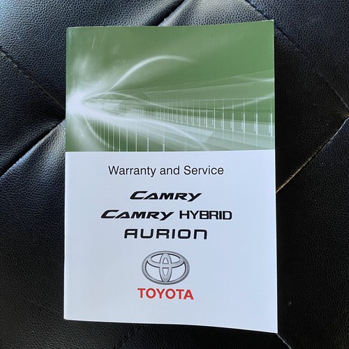 New Blank Toyota Camry, Aurion, Hybrid Service Log Book Booklet - Picture 1 of 6