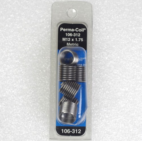 3/8-16 Thread Repair Heli- Repair Kit - 3/8-16 UNC, 12 Stainless Steel Inserts, Fix Stripped Threads Coil Thread - Foto 10