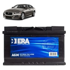 Batteria 80Ah A.G.M. per Jaguar XE 2.0d gasolio 3.0S benzina 2015+