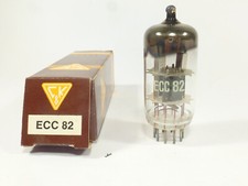 one C&K ECC82 12AU7 preamplifier audio vintage tube NOS & NIB, free shipping