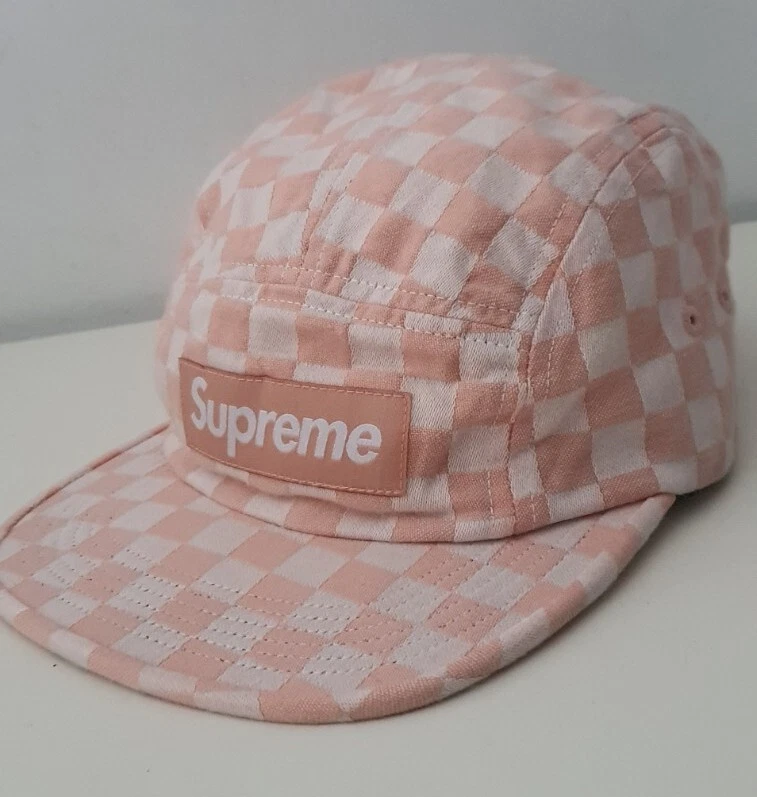 SS18 Supreme Damier Camping Cap Pêche Chapeau