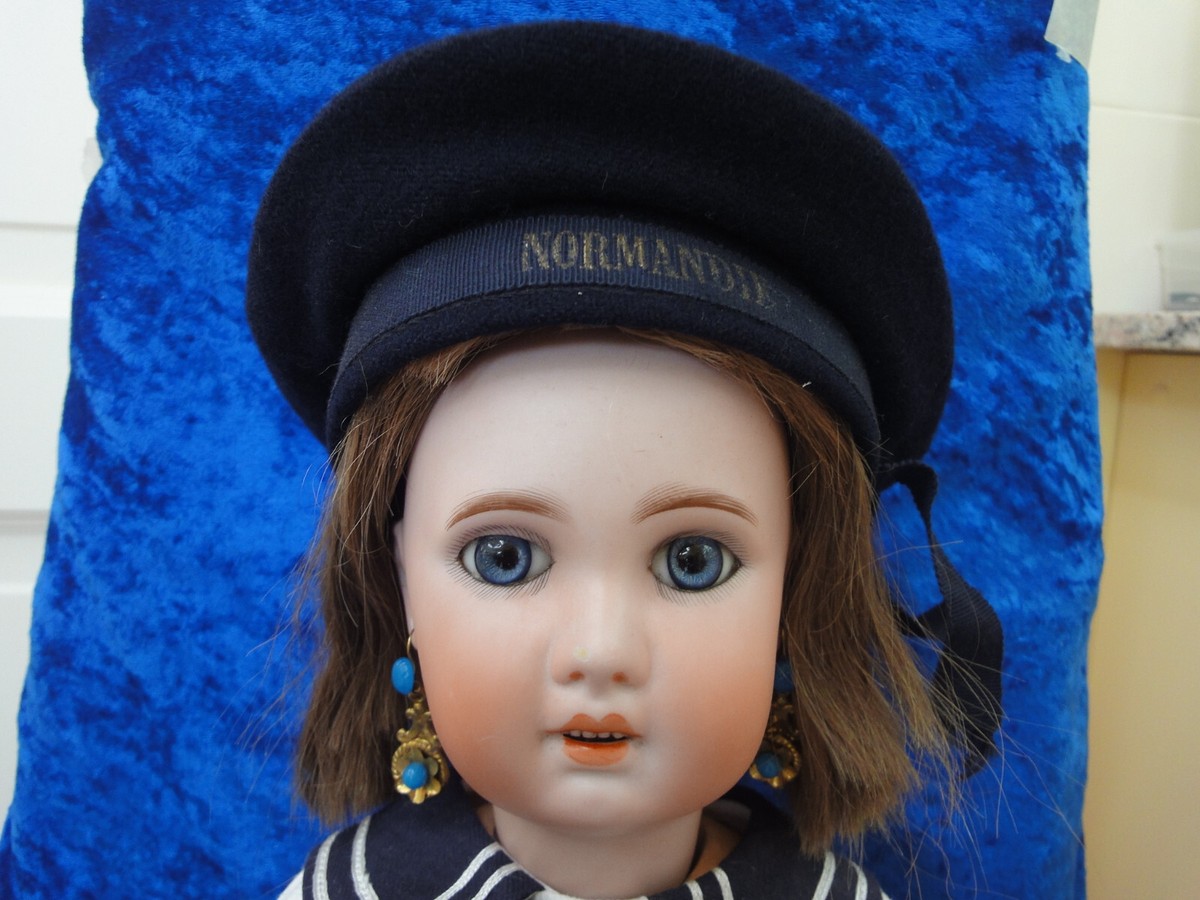 3381* yeux fixe bleu sulfure pour poupée ancienne jumeau ?? à voir ?? EUR 49,90 - FR