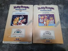 Vintage Teddy Ruxpin Grunge Music  The missing princess Tapes  Book W. Cases