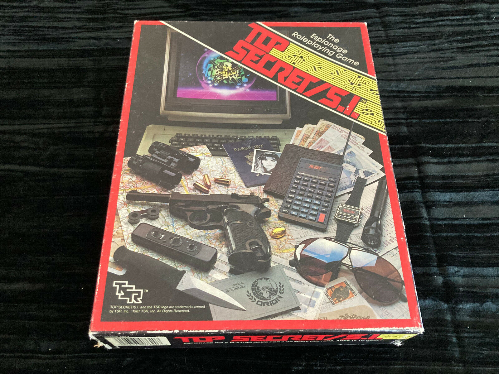 Top Secret S.I. Boxed Set  Complete and Unused  TSR