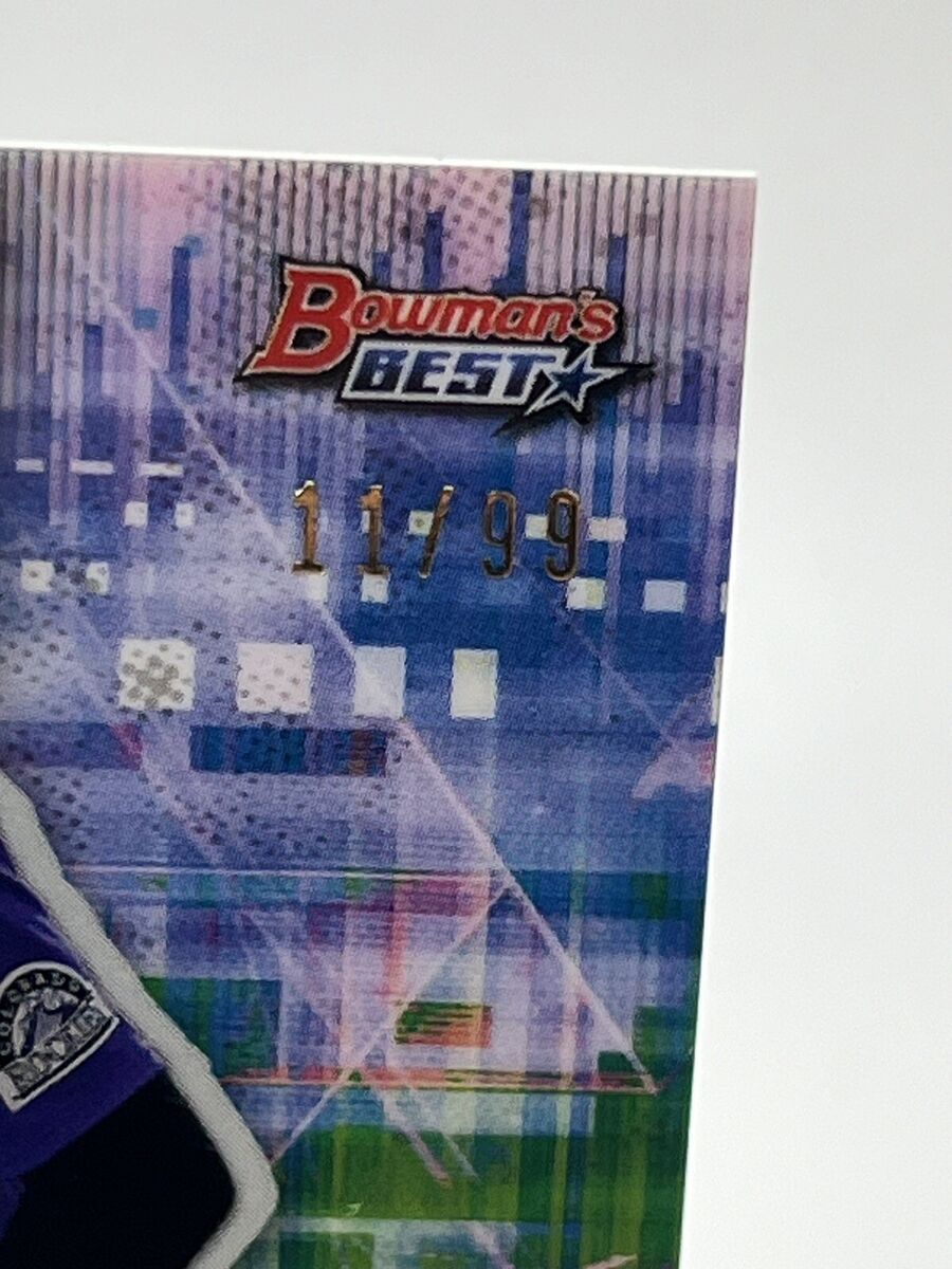 2021 Bowman's Best #35 Trevor Story Green Refractor #/99 | eBay 2021 Bowman's Best #35 Trevor Story Green Refractor #/99 | eBay